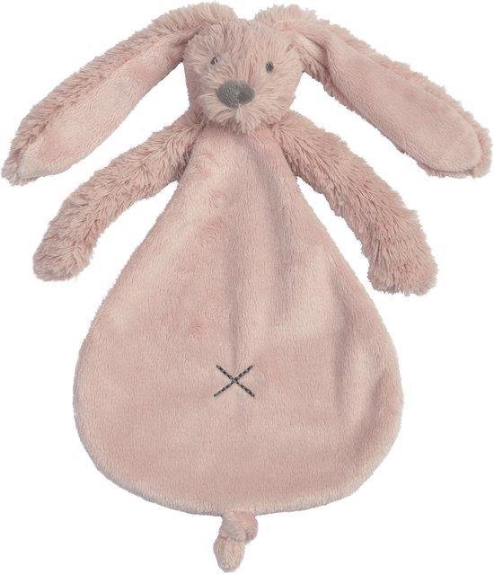 Happy Horse Knuffeldoekje - Konijn Richie - Old Pink van Happy Horse