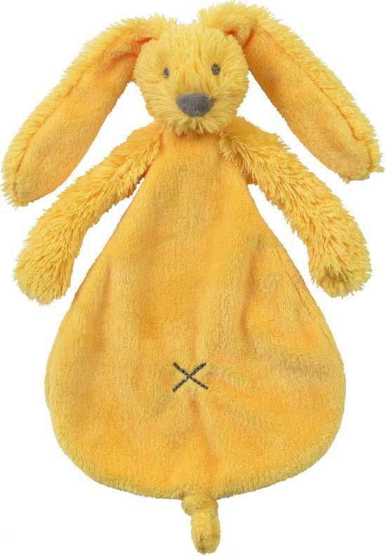 Happy Horse Knuffeldoekje Konijn - Richie - Yellow van Happy Horse