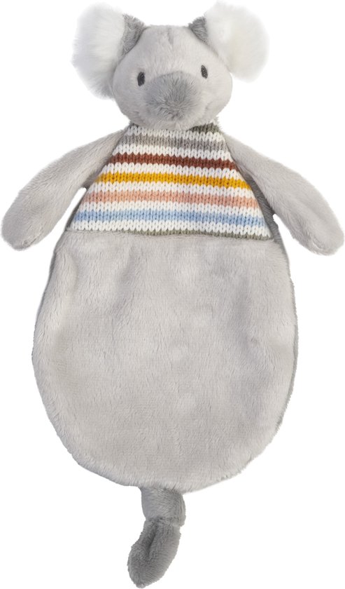 Happy Horse Koala McKensey Knuffeldoekje - Grijs/Multi - Baby cadeau van Happy Horse