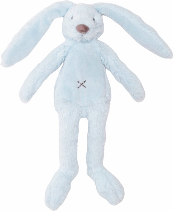 Happy Horse Konijn Richie Flatstyle Knuffel 27 cm - Blauw - Baby knuffel van Happy Horse