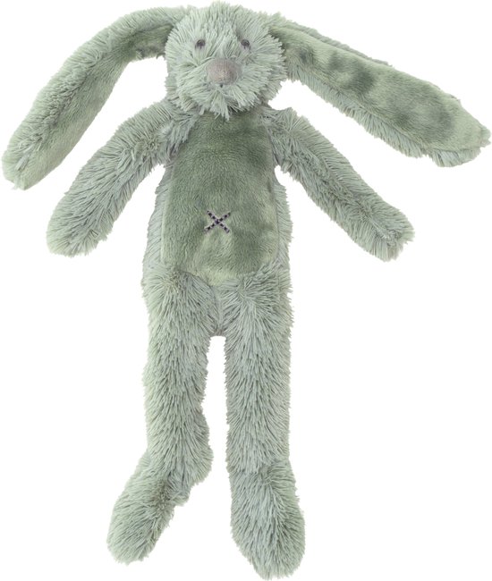 Happy Horse Konijn Richie Flatstyle Knuffel 27 cm - Groen - Baby knuffel van Happy Horse