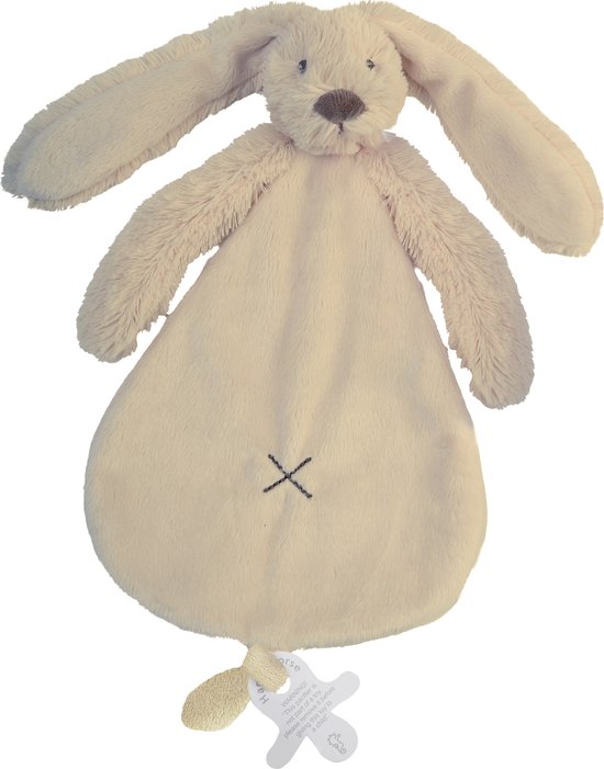 Happy Horse Konijn Richie Knuffeldoekje - Beige - Baby cadeau van Happy Horse