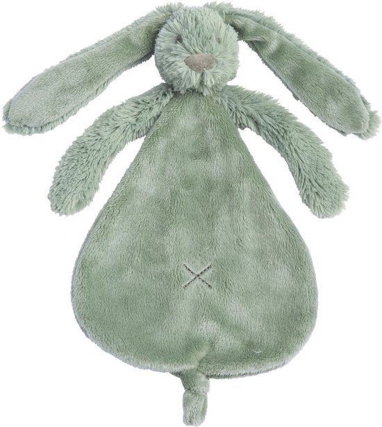 Happy Horse Konijn Richie Knuffeldoekje - Groen - Baby cadeau van Happy Horse