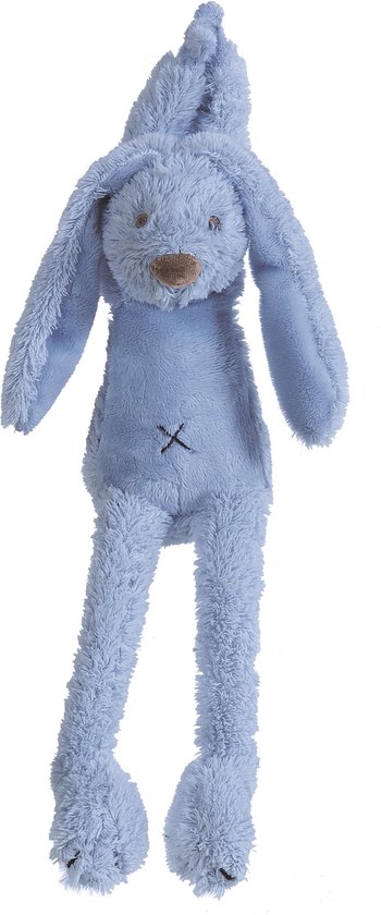 Happy Horse Konijn Richie Muziekknuffel - Donkerblauw - Baby cadeau van Happy Horse