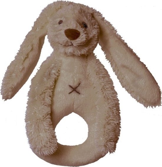 Happy Horse Konijn Richie Rammelaar - Bruin - Baby cadeau van Happy Horse