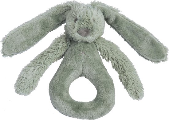 Happy Horse Konijn Richie Rammelaar - Groen - Baby cadeau van Happy Horse