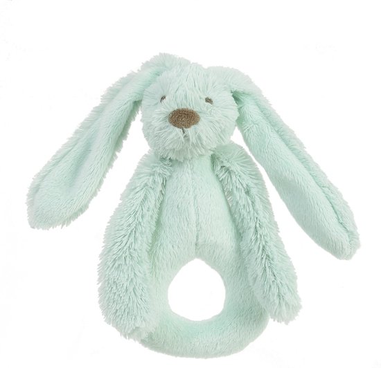 Happy Horse Konijn Richie Rammelaar - Lagoon groen - Baby cadeau van Happy Horse
