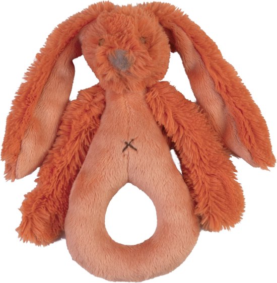 Happy Horse Konijn Richie Rammelaar - Oranje - Baby cadeau van Happy Horse