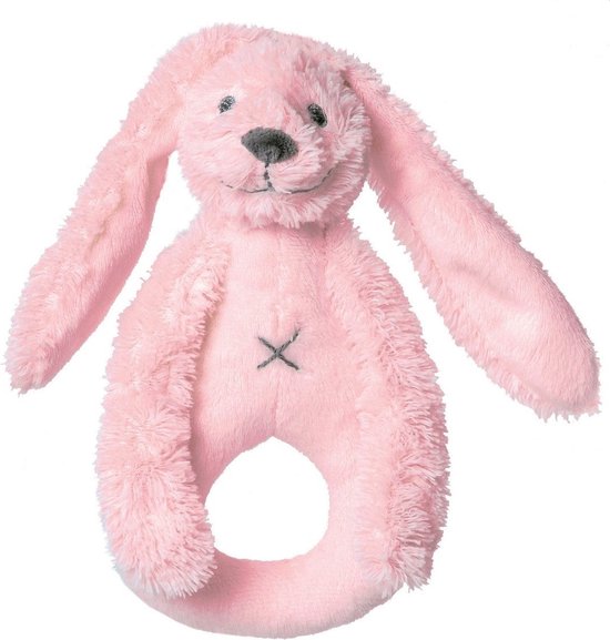 Happy Horse Konijn Richie Rammelaar - Roze - Baby cadeau van Happy Horse