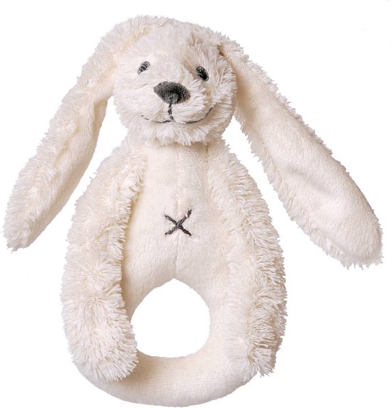 Happy Horse Konijn Richie Rammelaar - Wit - Baby cadeau van Happy Horse