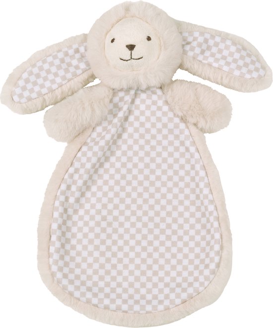 Happy Horse Konijn Riddle Knuffeldoekje - Beige - Baby Cadeau van Happy Horse