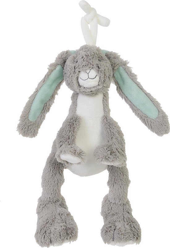 Happy Horse Konijn Twine Knuffel 22cm - Grijs - Baby knuffel van Happy Horse