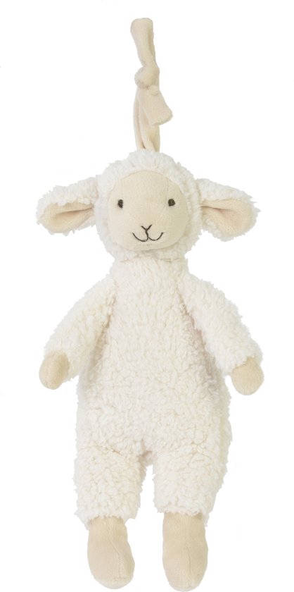 Happy Horse Lam Leo Muziekknuffel - Wit - Baby cadeau van Happy Horse