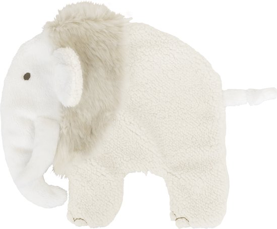 Happy Horse Mammoet Milo Knuffeldoekje - Ecru - Baby cadeau van Happy Horse