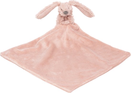 Happy Horse Mini Konijn Richie met knuffeldoek 28 cm - Oudroze - Baby cadeau van Happy Horse