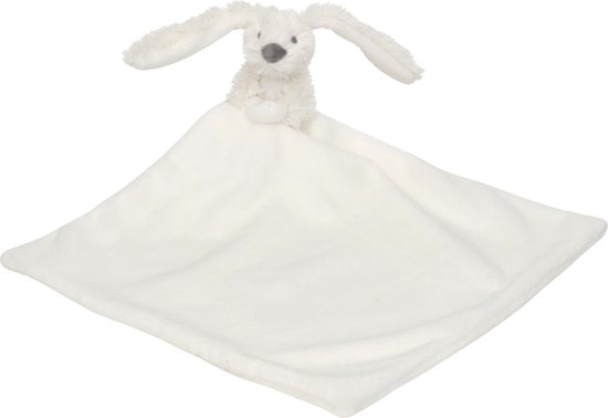 Happy Horse Mini Konijn Richie met knuffeldoek 28 cm - Wit - Baby cadeau van Happy Horse