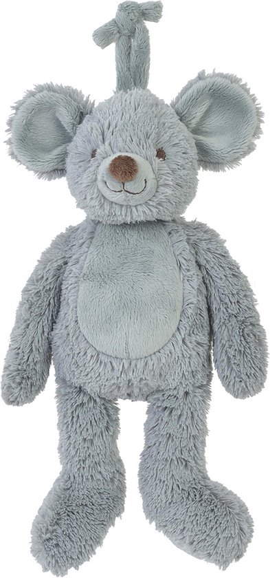 Happy Horse Muis Mel Muziekknuffel - Groen - Baby cadeau van Happy Horse