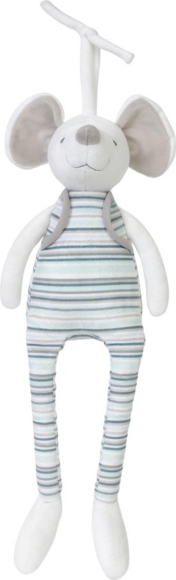 Happy Horse Muis Melody Muziekknuffel - 37 cm van Happy Horse
