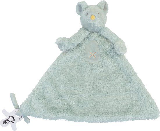 Happy Horse Muis Mylo Knuffeldoekje - Groen - Baby cadeau van Happy Horse