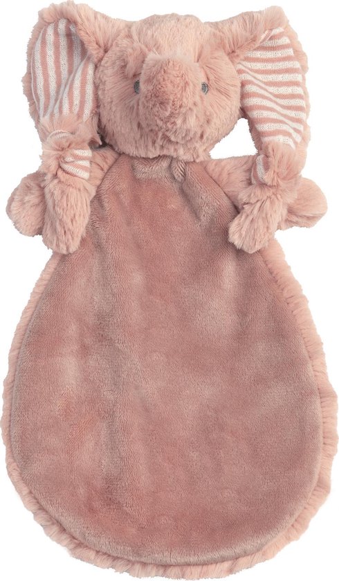 Happy Horse Olifant Emily Knuffeldoekje - Roze - Baby cadeau van Happy Horse