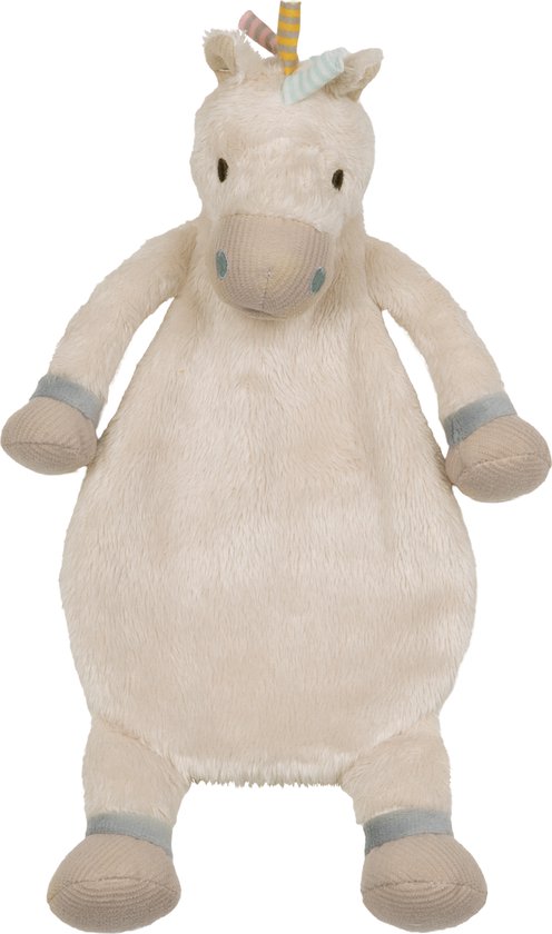 Happy Horse Paard Bright Knuffeldoekje - Beige/Multi colour - Baby cadeau van Happy Horse