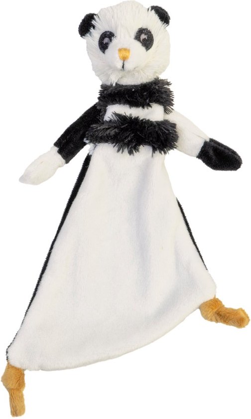 Happy Horse Panda Phill Knuffeldoekje - Zwart/Wit - Baby cadeau van Happy Horse