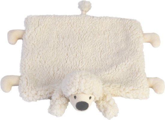 Happy Horse Poedel Peter Knuffeldoekje - Crème kleur - Baby cadeau van Happy Horse