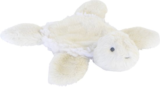 Happy Horse Schildpad Terry Knuffeldoekje - Ecru - Baby cadeau van Happy Horse