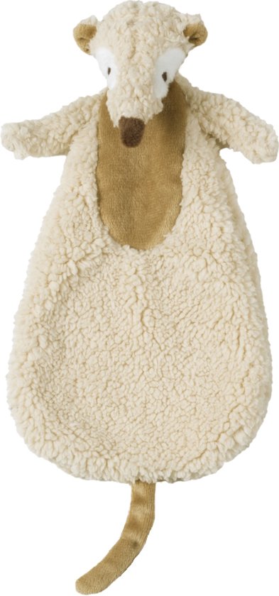 Happy Horse Stokstaartje Mirre Knuffeldoekje - Beige - Baby Cadeau