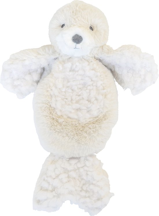 Happy Horse Zeehond Scooby Knuffeldoekje - Ecru - Baby cadeau van Happy Horse