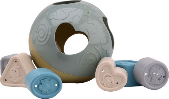 Happy World - Bio Plastic - Ronde Vormenstoof - 16x13,5x15,5cm - Vormen Baby - Sinterklaas Cadeau - Schoencadeautjes Sinterklaas van Happy World