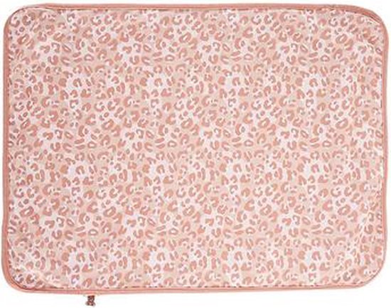 HappyBear | Verschoonmatje - Roar | 50cm x 70cm | Handig voor onderweg | Compact en licht van gewicht | Waterdichte toplaag van HappyBear