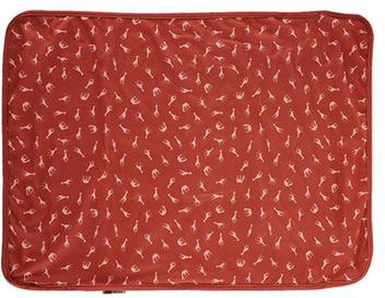 HappyBear | Verschoonmatje - Savanna | 50cm x 70cm | Handig voor onderweg | Compact en licht van gewicht | Waterdichte toplaag van HappyBear