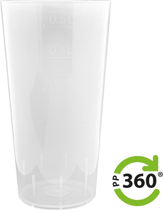 Hardcups PP360® - 500cc (max) - 200 st/ds. van Hardcups