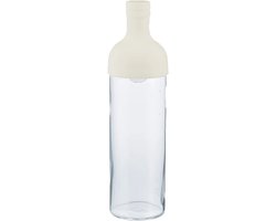 Hario Cold Brew Tea Thee fles met filter, 750ml - Wit