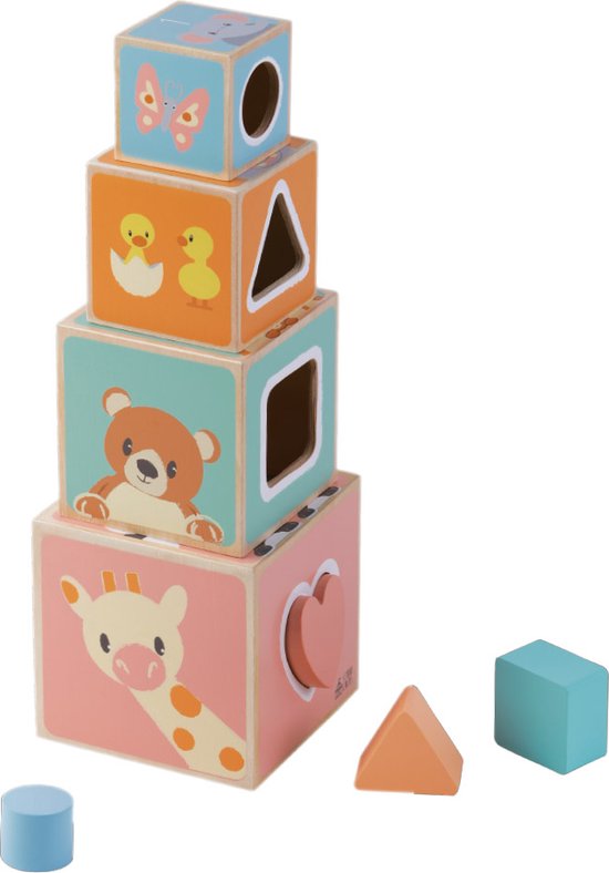 Harlekijn Studio Circus Studio Circus kubussen 30309 van Studio Circus