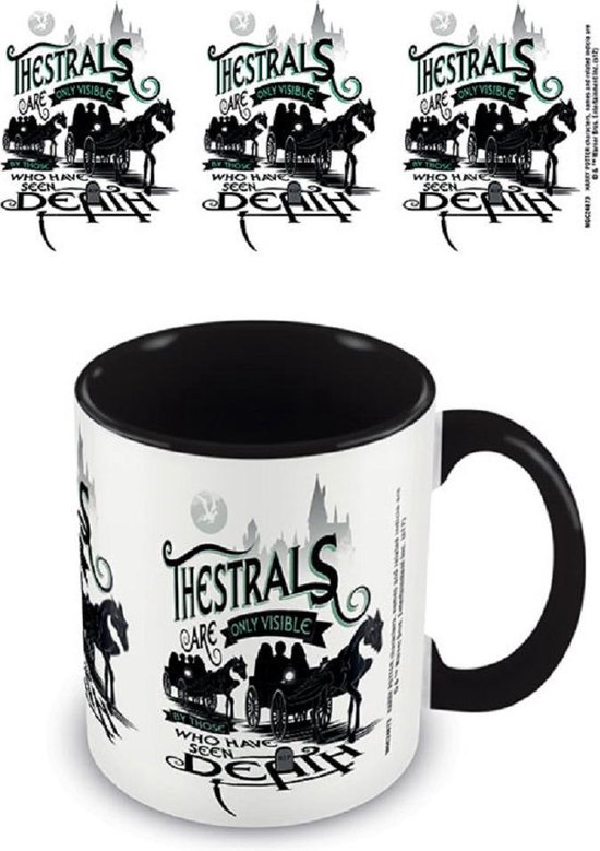 Harry Potter - Thestrals Zwart Gekleurde Binnenkant Mok van $
