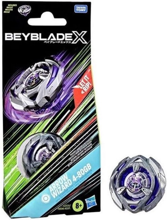 HASBRO Beyblade: Arrow Wizard 4-80GB van Merkloos