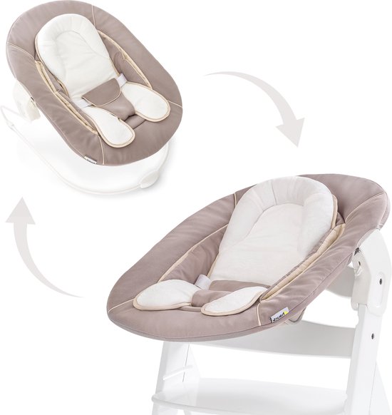 Hauck Alpha Bouncer 2 in 1 - Wipstoel - Stretch Beige van Merkloos