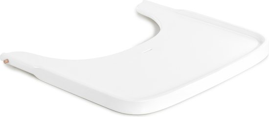 Hauck Alpha Wooden Tray - dienblad -FSC®-gecertificeerd - White van Hauck