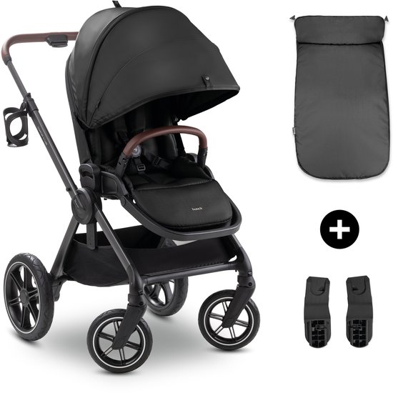 hauck Comfort N Care - Premium kinderwagen met extra comfort - black van Merkloos