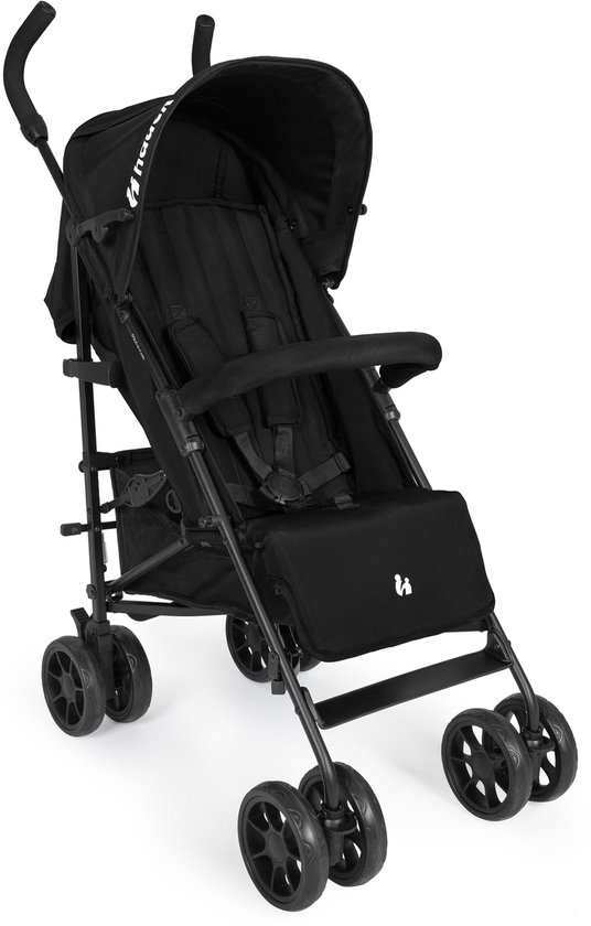 hauck Fold N Care - Lichtgewicht buggy met kap voor op reis - Black van Merkloos