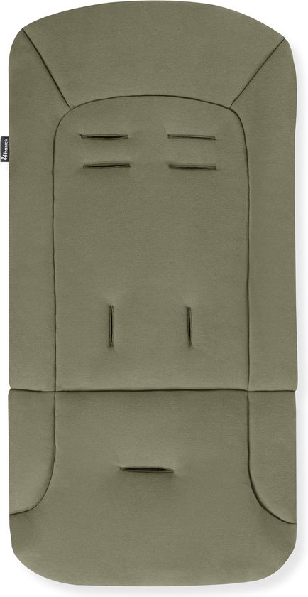 Hauck Pushchair Seat Liner - Kinderwagen stoelbekleding - Olive van Merkloos