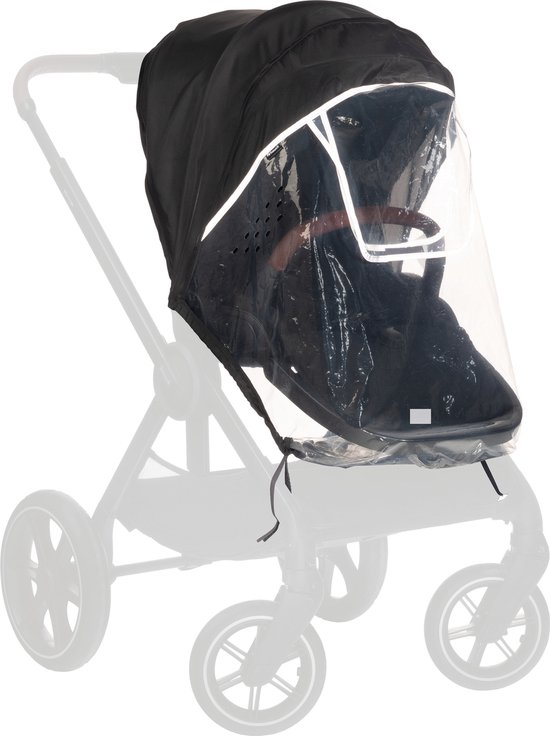Hauck Pushchair Seat Raincover - regenhoes - Transparant van Hauck
