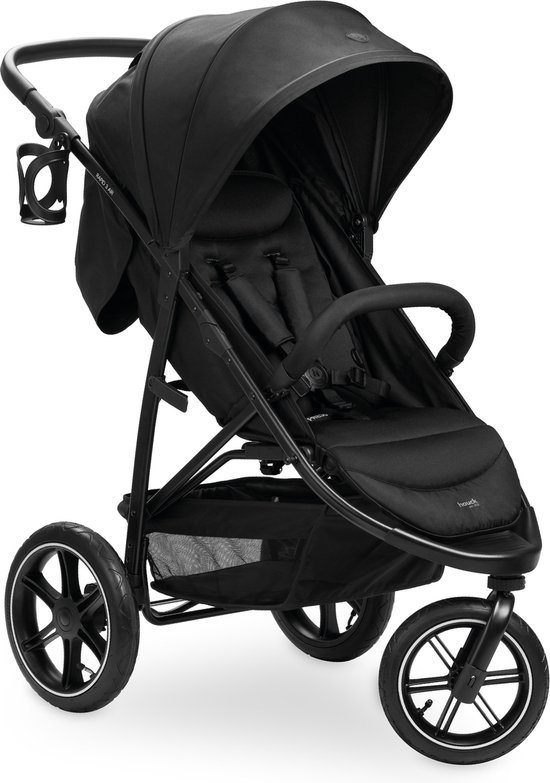 Hauck Rapid 3 Air - Buggy - Lucht wiel - Geschikt voor stad en bos - Black van Hauck