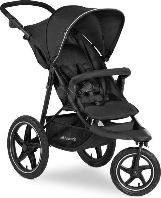 Hauck Runner 2 Buggy - robuuste offroader - Compact inklapbaar - Black van Hauck