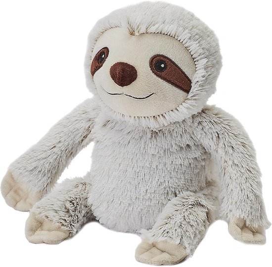 Heated Plush Toy with Lavender Scent - Marshmallow Sloth - 35cm van Merkloos