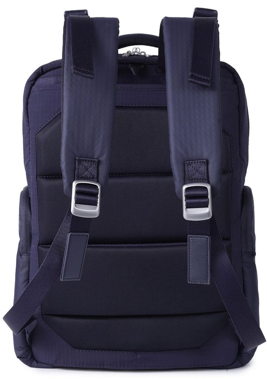 Hedgren TSUTSUMI Baby Rugzak met Verzorgingsmatje en RFID-bescherming – Waterafstotend – Gerecycled materiaal – Peacoat Blue