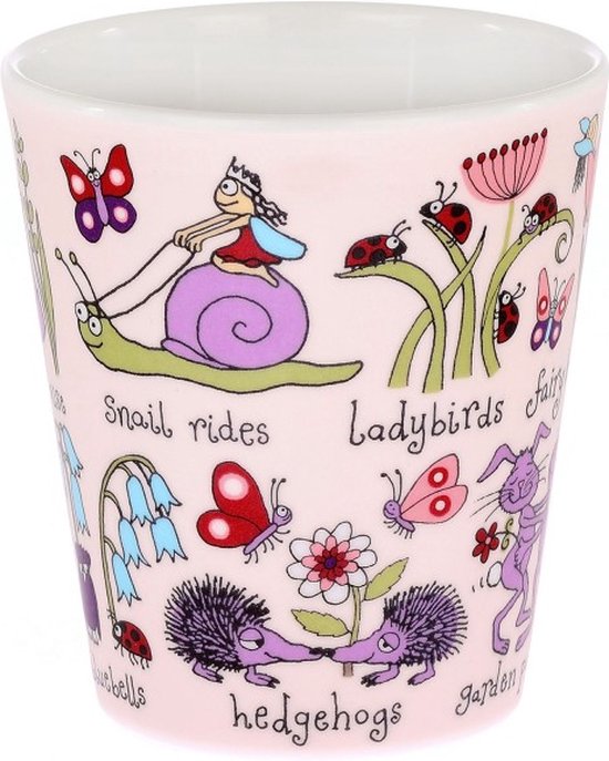 heel klein Geheime tuin kinder melamine bekertje (8 x 7 cm) - Tyrrell Katz van Tyrrell Katz