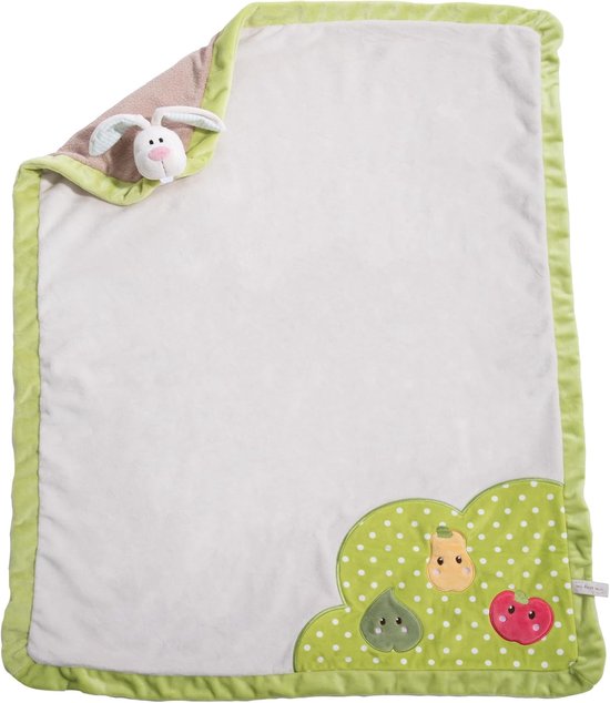 Heerlijk Zachte Knuffeldeken met Konijn 75x100 cm voor Baby en Kinderen - Pluche Warm Kleed